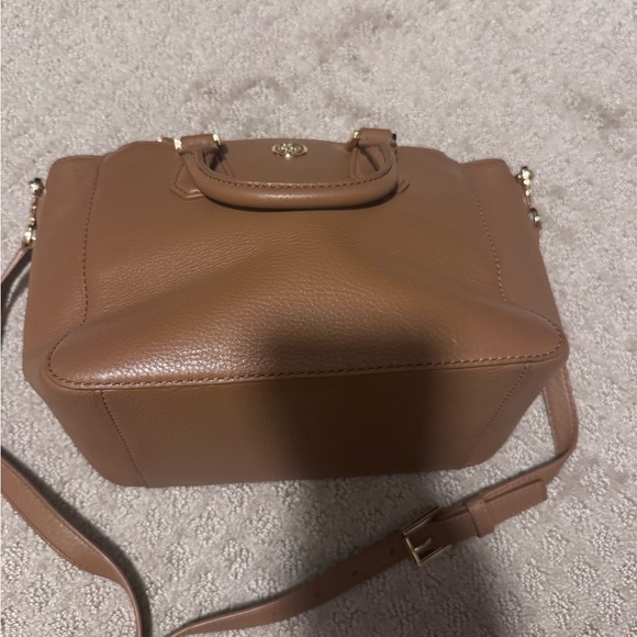 Tory Burch Handbags - Tory Burch Tan Leather Satchel